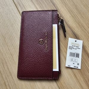 Michael Kors slim card holder NWT